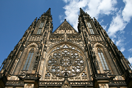Igreja no estilo gótico